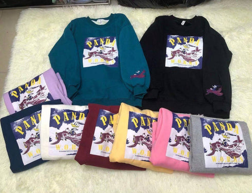 Harajuku Streetwear Warm Loose Wear Oversize Pullover